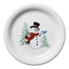 Fiesta Snowman Appetizer Plate -Decorated Fiesta Store 146141640