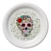 Fiesta Appetizer Plate SKULL AND VINE Sugar