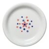 Fiesta Americana Stars W/ Center Decal Appetizer Plate 1 Fiesta Americana Stars W/ Center Decal Appetizer Plate -Decorated Fiesta Store 146142193