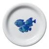 Fiesta Coastal Fish Appetizer Plate -Decorated Fiesta Store 146142406