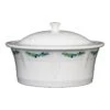 Fiesta Blue Christmas Tree Large Covered Casserole -Decorated Fiesta Store 146642192