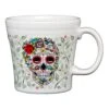 Fiesta Tapered Mug SKULL AND VINE Sugar -Decorated Fiesta Store 147541823