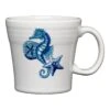 Fiesta Coastal Seahorse Tapered Mug 1 Fiesta Coastal Seahorse Tapered Mug -Decorated Fiesta Store 147542324