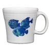 Fiesta Coastal Fish Tapered Mug -Decorated Fiesta Store 147542406