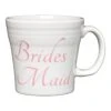 Fiesta Tapered Mug Bridesmaid -Decorated Fiesta Store 1475 Brides Maid