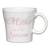 Fiesta Tapered Mug Mother Of The Groom -Decorated Fiesta Store 1475 Mother of the Groom