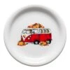 Fiesta VW Bus Harvest Bistro Salad Plate -Decorated Fiesta Store 148142299