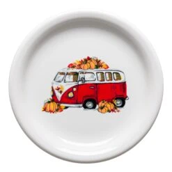 Fiesta VW Bus Harvest Bistro Salad Plate