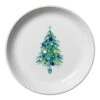 Fiesta Blue Christmas Tree Luncheon Bowl Plate -Decorated Fiesta Store 151142192