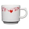 Fiesta Valentine Stacking Mug -Decorated Fiesta Store 151941372