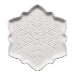 Fiesta Snowflake Shaped Plate -Decorated Fiesta Store 1609100