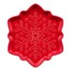 Fiesta Snowflake Shaped Plate -Decorated Fiesta Store 326 Snowflake