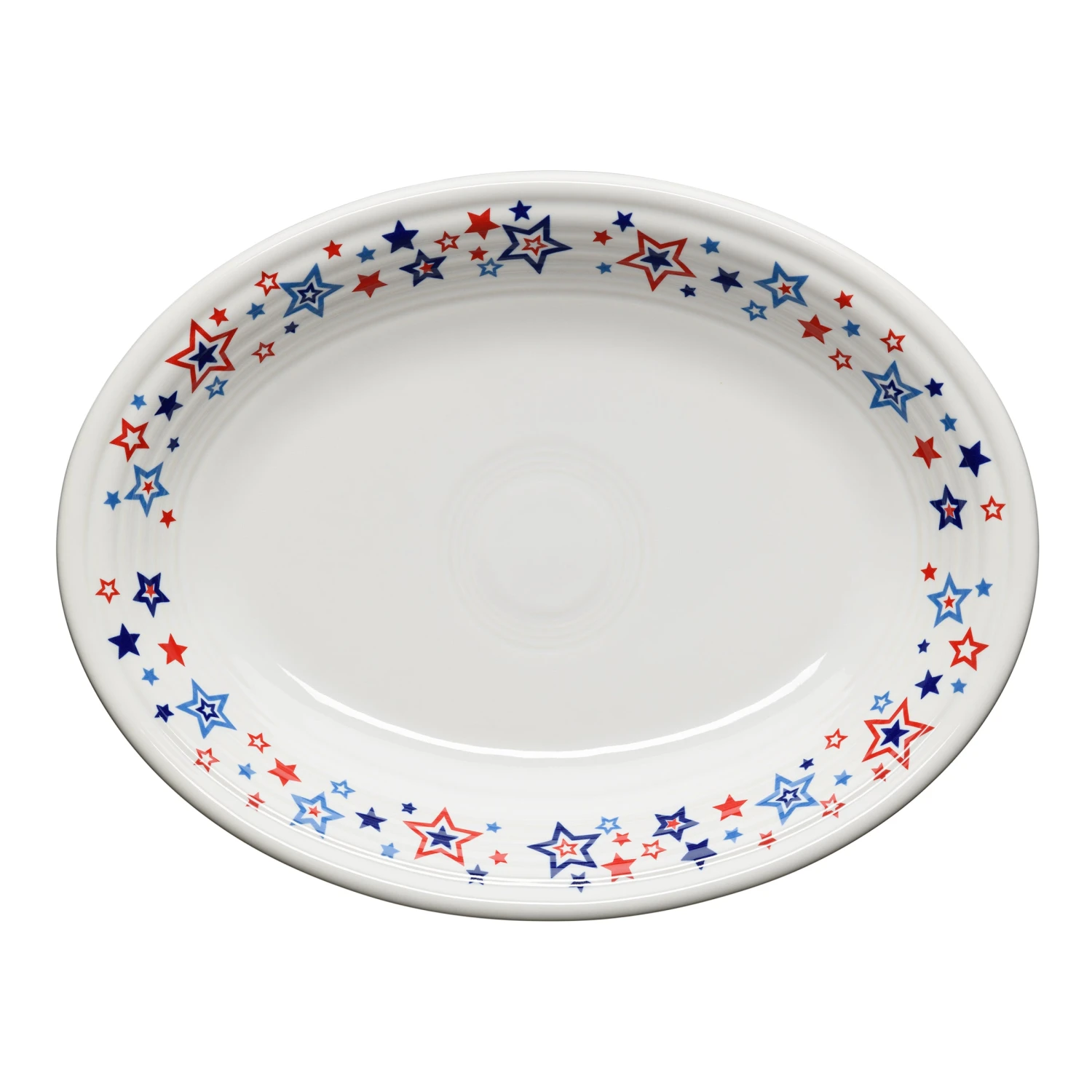 Fiesta Americana Stars Medium Oval Platter 3 Fiesta Americana Stars Medium Oval Platter
