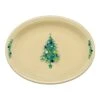 Fiesta Blue Christmas Tree Medium Oval Platter -Decorated Fiesta Store 45742028