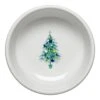 Fiesta Blue Christmas Tree On White Small Bowl -Decorated Fiesta Store 46042192