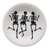 Fiesta Trio Of Skeletons Luncheon Plate -Decorated Fiesta Store 46541408