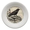 Fiesta Mystical Halloween Raven Luncheon Plate -Decorated Fiesta Store 46542031