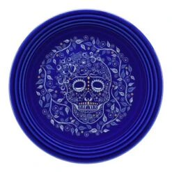 Fiesta SKULL AND VINE TWILIGHT Chop Plate