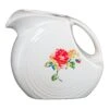 Fiesta Large Disk Pitcher Floral Bouquet -Decorated Fiesta Store 48441600U