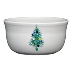 Fiesta Blue Christmas Tree Gusto Bowl