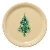 Fiesta Blue Christmas Tree Bistro Buffet Plate -Decorated Fiesta Store 74942028