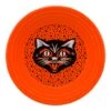 Fiesta Black Cat Luncheon Plate -Decorated Fiesta Store Fiesta.BlackCatOnPoppy.LuncheonPlate