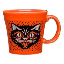 Fiesta Black Cat Tapered Mug