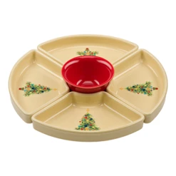 Fiesta 5pc Christmas Tree Entertaining Set