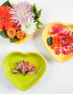 Fiesta Medium Heart Bowl -Decorated Fiesta Store HeartWEB