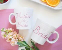 Fiesta Tapered Mug Bride -Decorated Fiesta Store Mother Bride