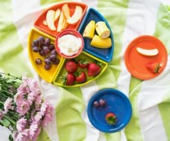 Fiesta Entertaining Set Bold -Decorated Fiesta Store PicnicEntertaining