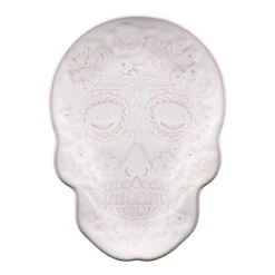 Fiesta SKULL AND VINE Embossed Plate