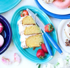 Fiesta Small Oval Platter -Decorated Fiesta Store SmallPlatter